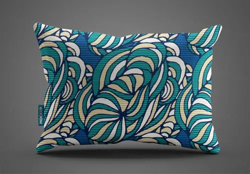 抱枕智能贴图样机Fabric Pillow Mock-Up