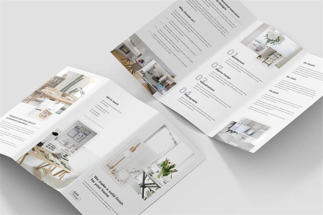 宣传单设计模板 Brochure – Architectural Studio
