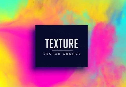 多色水彩矢量背景Colorful Watercolor Paint Vector Background