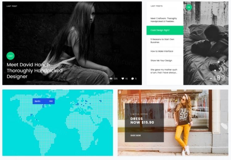 响应式Bootstrap风格管理信息中心CRM项目管理系统之