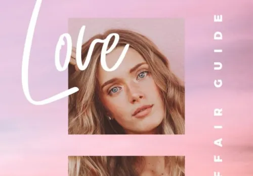 暖色调时尚温馨手机端APP宣传广告图PSD海报模板Blush Emot