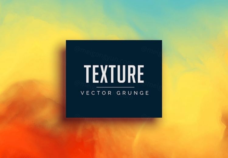 水墨水彩液体流动矢量背景Watercolor Ink Flow Texture Background