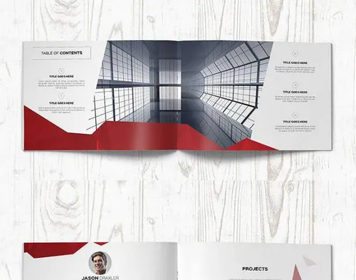 indesign如何缩放-indesign排版模板干净的多功能简洁优雅的商业画册 Cl