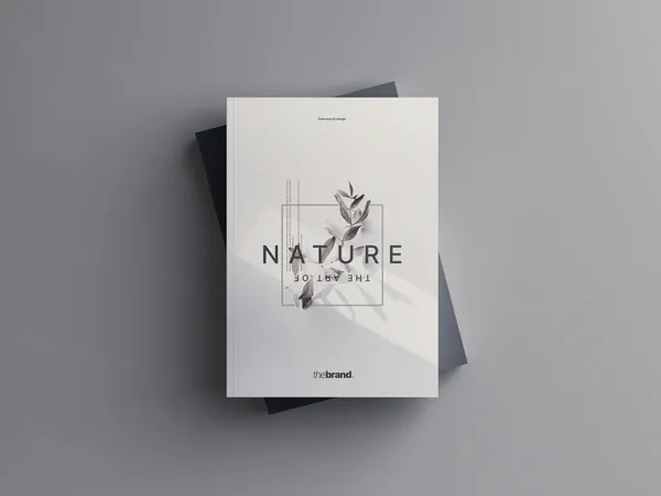 高质量平装书籍设计贴图展示样机模板 Advanced Softcover Book Mockups-5