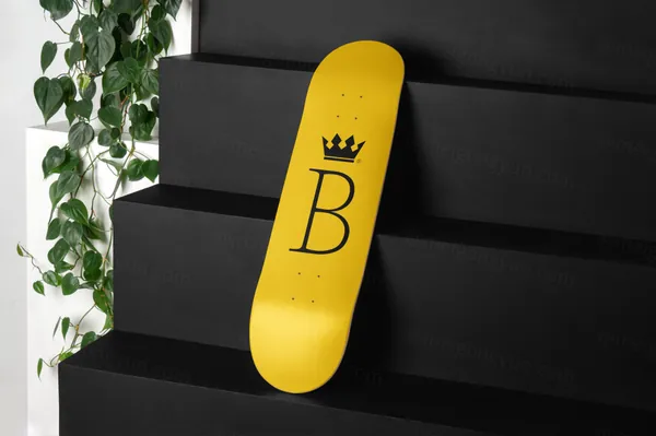 高端滑板运动品牌VI设计提案贴图展示样机模板 Branding Mockups