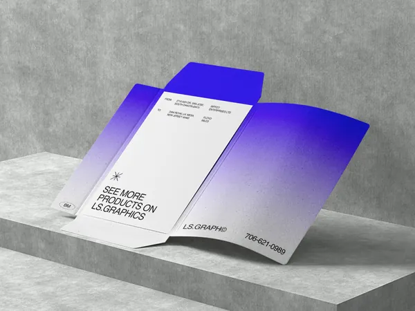 高质量文件夹品牌设计提案贴图展示样机模板 Kander Branding Mockups