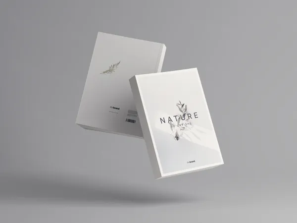 高质量平装书籍设计贴图展示样机模板 Advanced Softcover Book Mockups-1