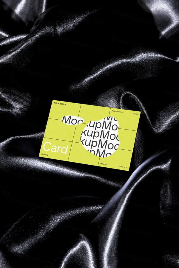 高质量实拍无CG企业品牌名片设计贴图展示样机模板 TM NEUTRAL 007