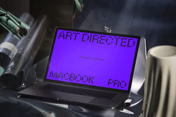 高端定制级实拍无CG苹果笔记本网页设计贴图展示样机模板素材 ARTD C01 DEVICE 008