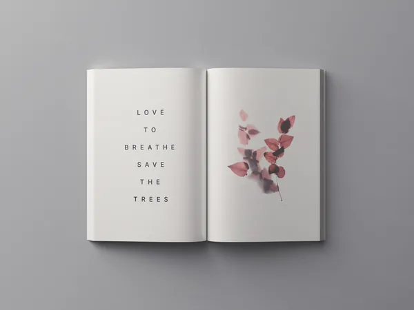 高质量平装书籍设计贴图展示样机模板 Advanced Softcover Book Mockups-3