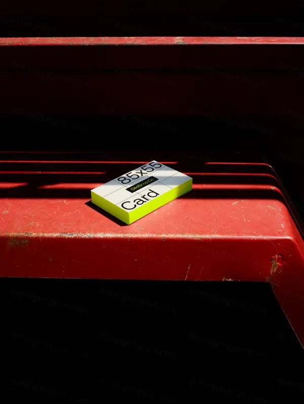 高级阴影摄影实拍品牌策划名片设计贴图展示样机模板 S001-037