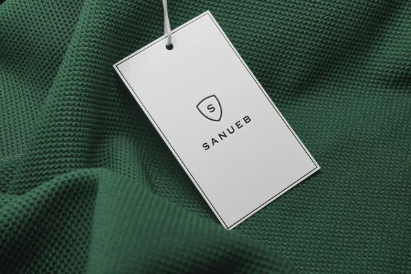 高质量服装吊牌品牌设计贴图样机模板 Apparel Tag  Labels Logo Mockups-15