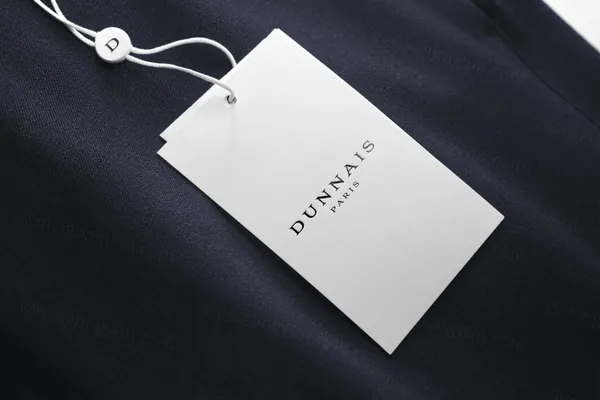 高质量服装吊牌品牌设计贴图样机模板 Apparel Tag  Labels Logo Mockups-3