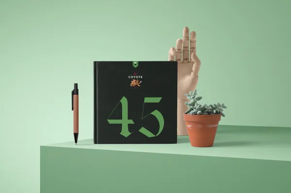 高级书籍封面设计贴图场景展示样机模板 Front View Branding Mockup