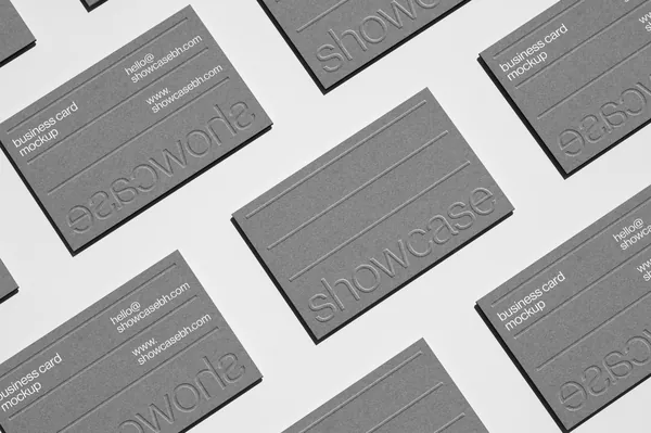 高质量极简主义信封邀请函企业品牌VI设计提案贴图展示样机模板素材 Branding Mockup-6