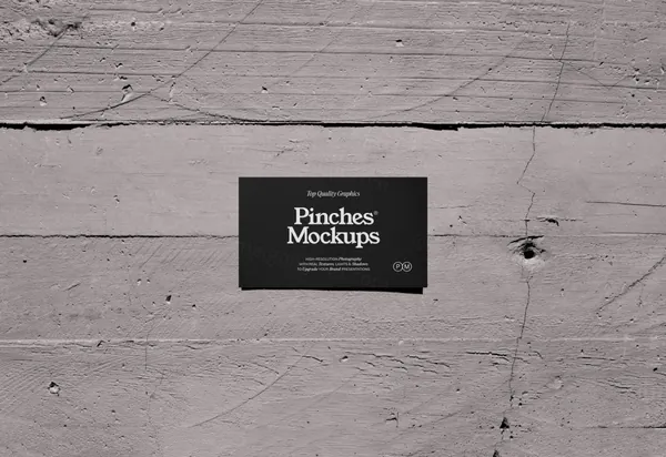 高质量实拍商务名片企业品牌设计提案贴图展示样机模板素材 Businesses Card Mockup-3