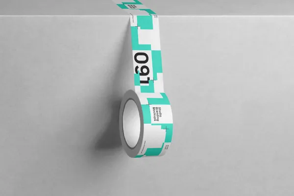 高质量封箱带胶带工作室品牌VI设计提案贴图展示样机模板 Studio Branding Mockups-2