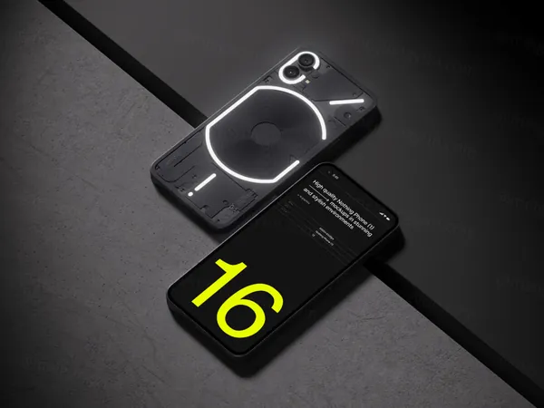 国外潮牌网红手机移动APP贴图UI展示样机模板素材 Nothing Phone Mockup-1