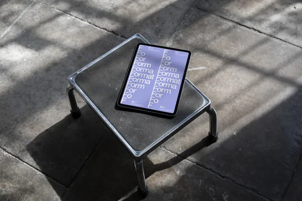 高端摄影实拍苹果平板电脑Web网页设计UI提案贴图展示样机模板素材 iPad Mockup-2