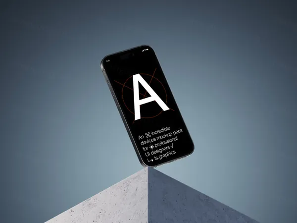 高质量苹果手机创意场景APP设计UI贴图展示样机模板 A - iPhone 14 Pro Mockups-7