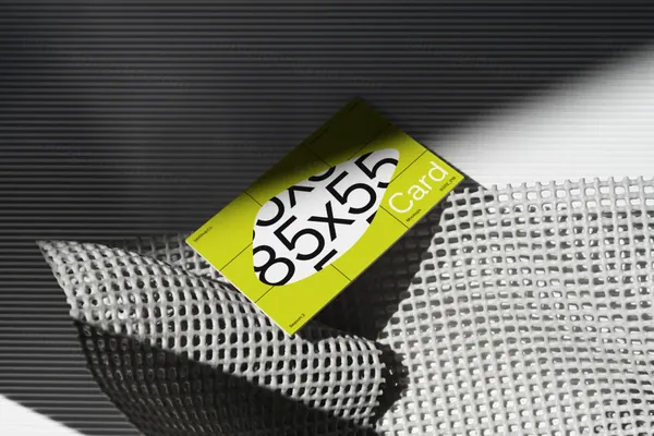 高质量高清摄影实拍品牌策划名片设计贴图展示样机模板 S002-018