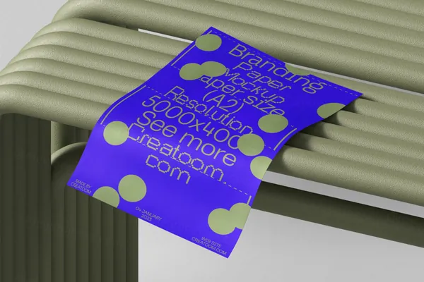 高质量极简主义宣传单海报设计贴图展示样机模板 Poster  Paper mockup-18