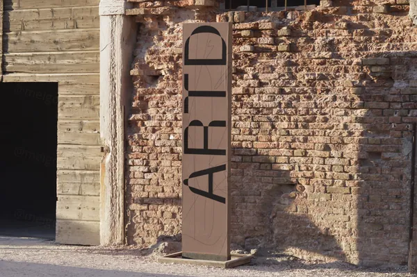 高端定制级导视系统路边指示牌到路牌设计贴图展示样机模板素材 ARTD C02 SIGN 003