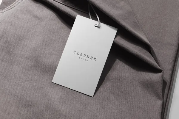 高质量服装吊牌品牌设计贴图样机模板 Apparel Tag  Labels Logo Mockups-14