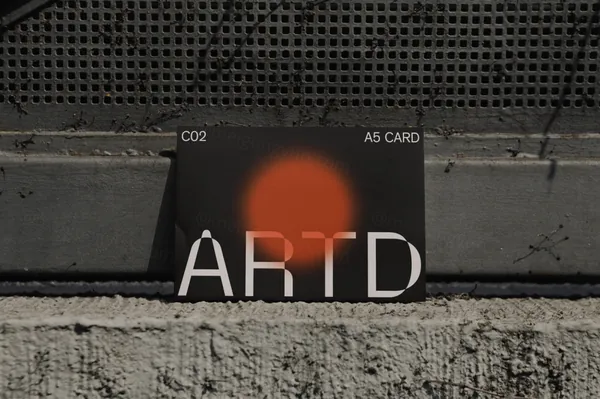 高质量实拍无CG宣传单海报广告设计贴图展示样机模板素材 ARTD C02 PRINT 013