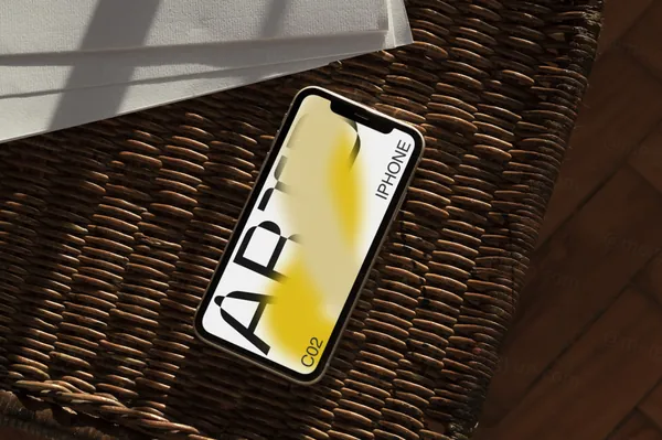 高端定制级实拍无CG苹果手机APP设计UI贴图展示样机模板素材 ARTD C02 DEVICE 0 17