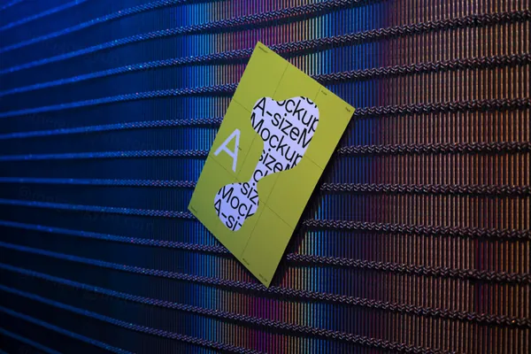 高质量传单单页海报宣传单设计贴图展示样机模板 S002-036