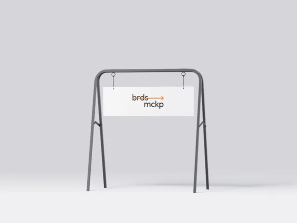 高质量极简主义展架海报设计提案贴图展示样机模板 Boards Mockups-2