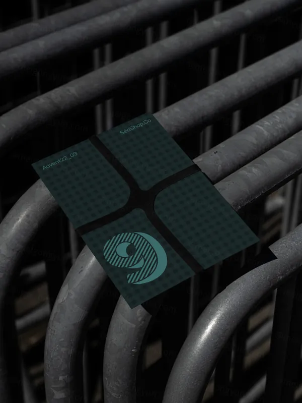 高级阴影传单单页海报宣传单设计贴图展示样机模板 A22-09