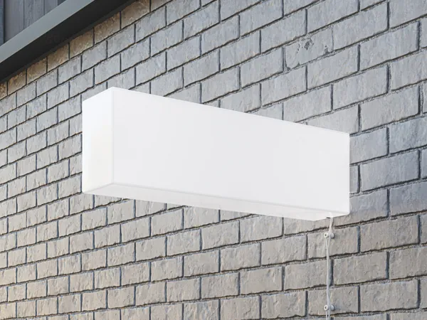 高质量灯箱招牌指示牌路牌导视系统设计提案贴图展示样机模板 Lightbox Signs Mockups-5