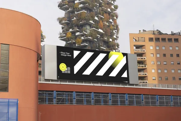 潮流户外都市街头墙体巨幅广告牌海报设计提案贴图展示样机模板 Urban Poster Mockup-3