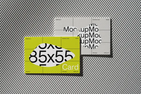 高质量高清摄影实拍品牌策划名片设计贴图展示样机模板 S002-017