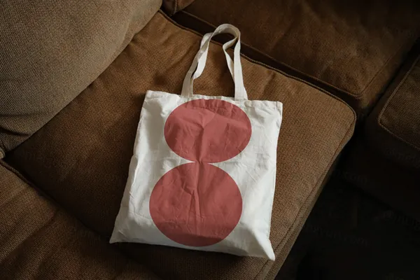 高端摄影实拍环保袋布袋品牌包装设计提案贴图展示样机模板素材 Cloth-Bag Mockup-2