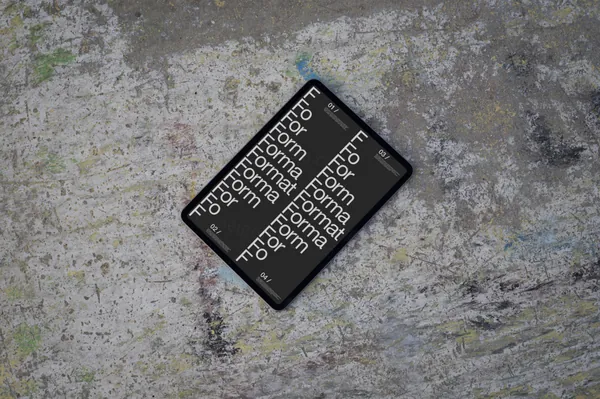 高端摄影实拍苹果平板电脑Web网页设计UI提案贴图展示样机模板素材 iPad Mockup-1