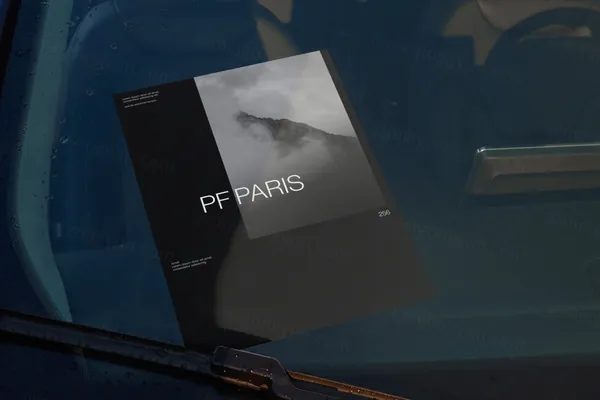 高质量户外实拍无CG场景宣传单海报设计提案贴图展示样机模板 POSTER MOCKUP-4