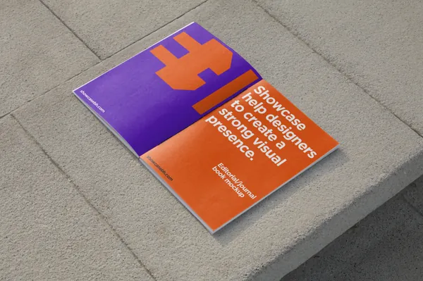 高质量旅行日记本封面设计贴图展示样机模板素材 Editorial Journal  Book Mockup-1