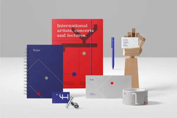 高级品牌文具名片设计贴图场景展示样机模板 Front View Branding Mockup