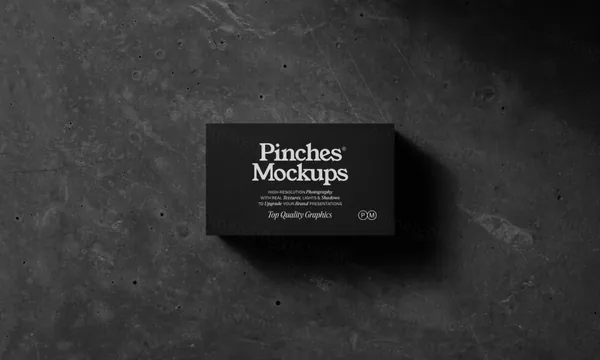 高质量实拍商务名片企业品牌设计提案贴图展示样机模板素材 Businesses Card Mockup-9