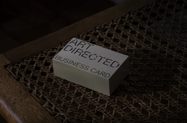 高质量实拍无CG名片品牌设计贴图展示样机模板素材 ARTD C01 PRINT 001