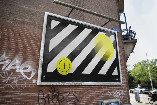 潮流户外都市街头广告牌海报设计提案贴图展示样机模板 Urban Poster Mockup-12