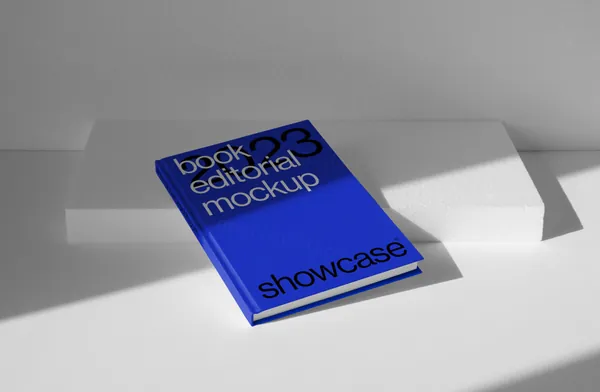 高质量画册杂志书籍设计排版贴图展示样机模板 S03 - Book Mmockup
