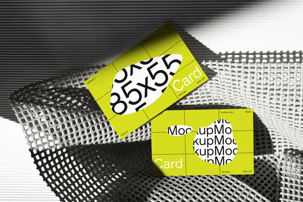 高质量高清摄影实拍品牌策划名片设计贴图展示样机模板 S002-013