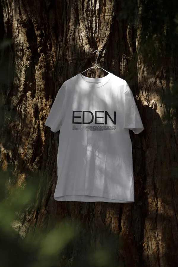 高质量极简主义T恤服装设计贴图展示样机模板素材 T-Shirt Mockup-1