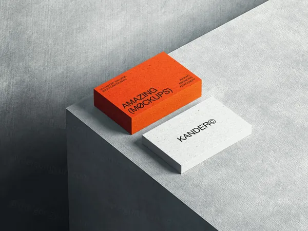 高质量品牌设计提案名片贴图展示样机模板 Kander Branding Mockups-5