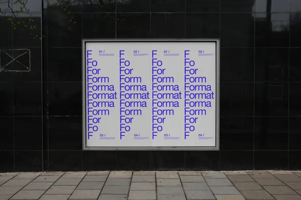 户外都市街头路边广告牌设计提案贴图展示样机模板素材 Billboard Mockup-2