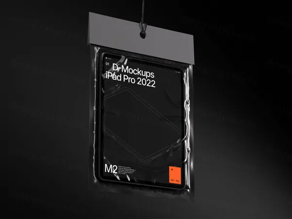 高质量苹果平板电脑创意场景网页设计Web贴图UI界面展示样机模板 D - iPad Pro Mockup-13